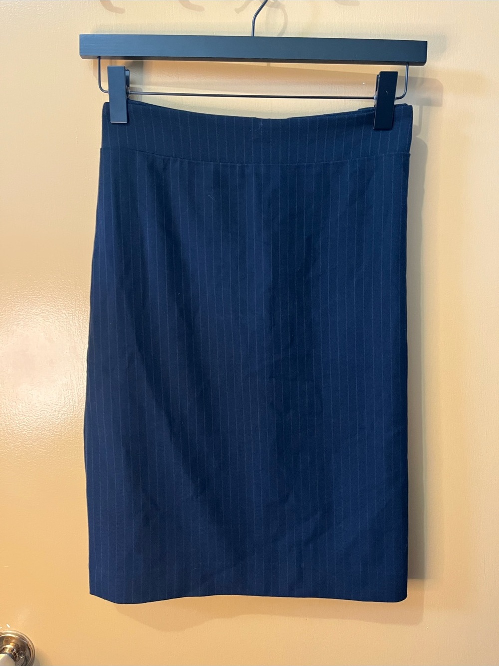 Ricki's | 14 |Navy Pinstripe Pencil Skirt